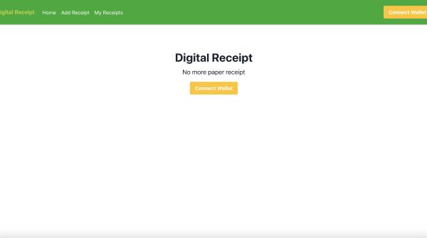 Digital Receipt NFT banner