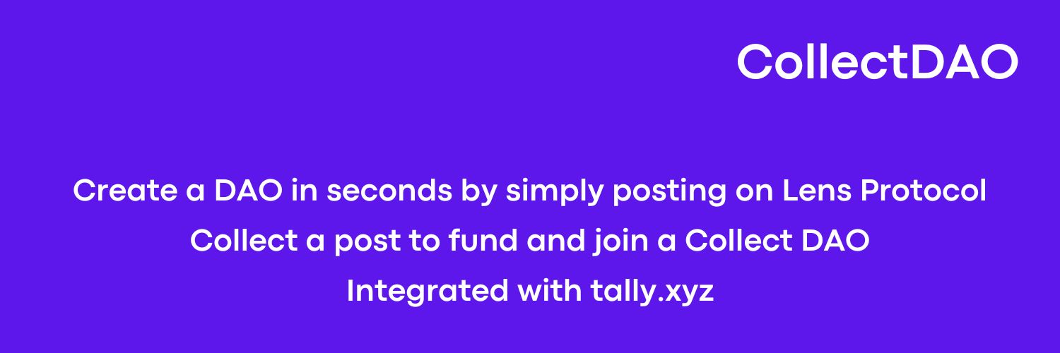 CollectDAO banner