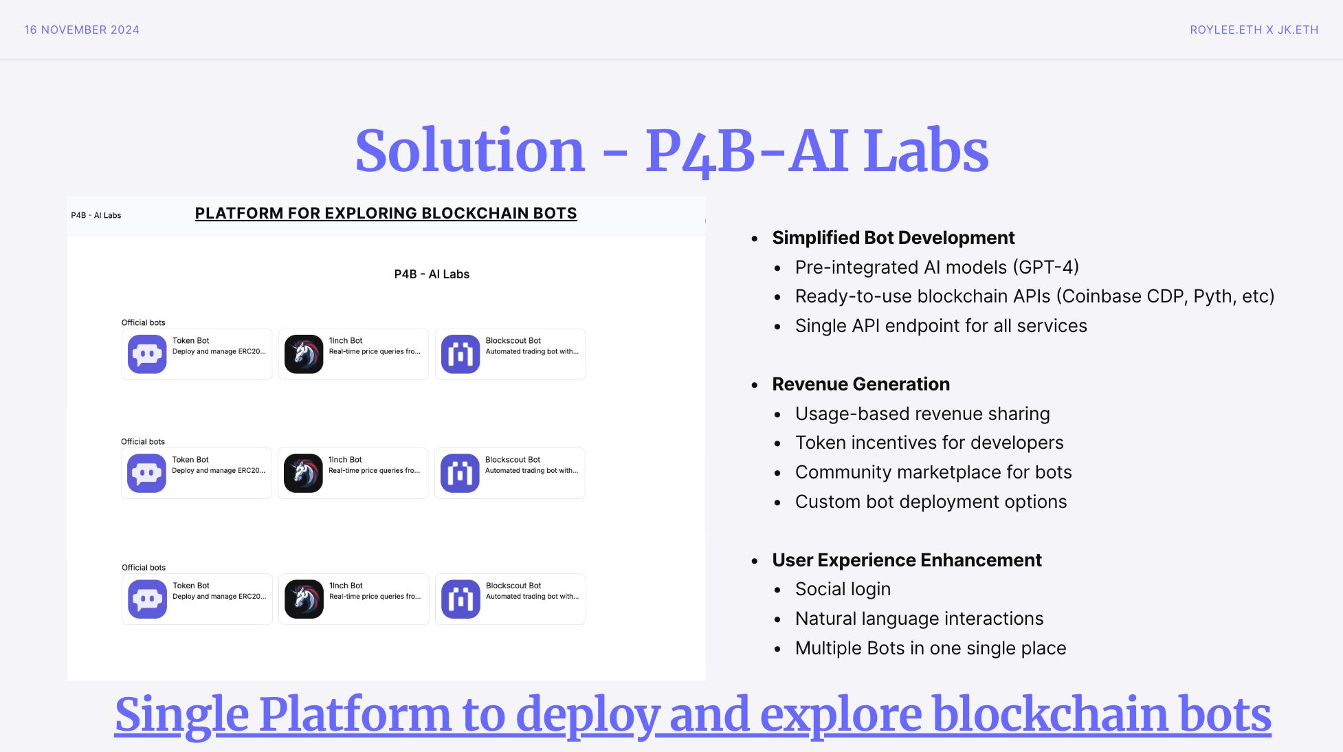 P4B-AI Labs banner