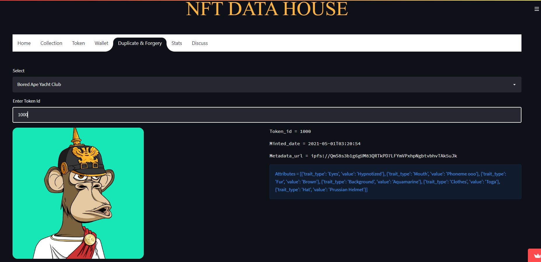 NFT Data House banner