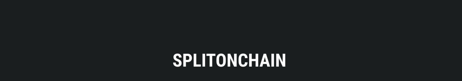 SplitOnChain banner