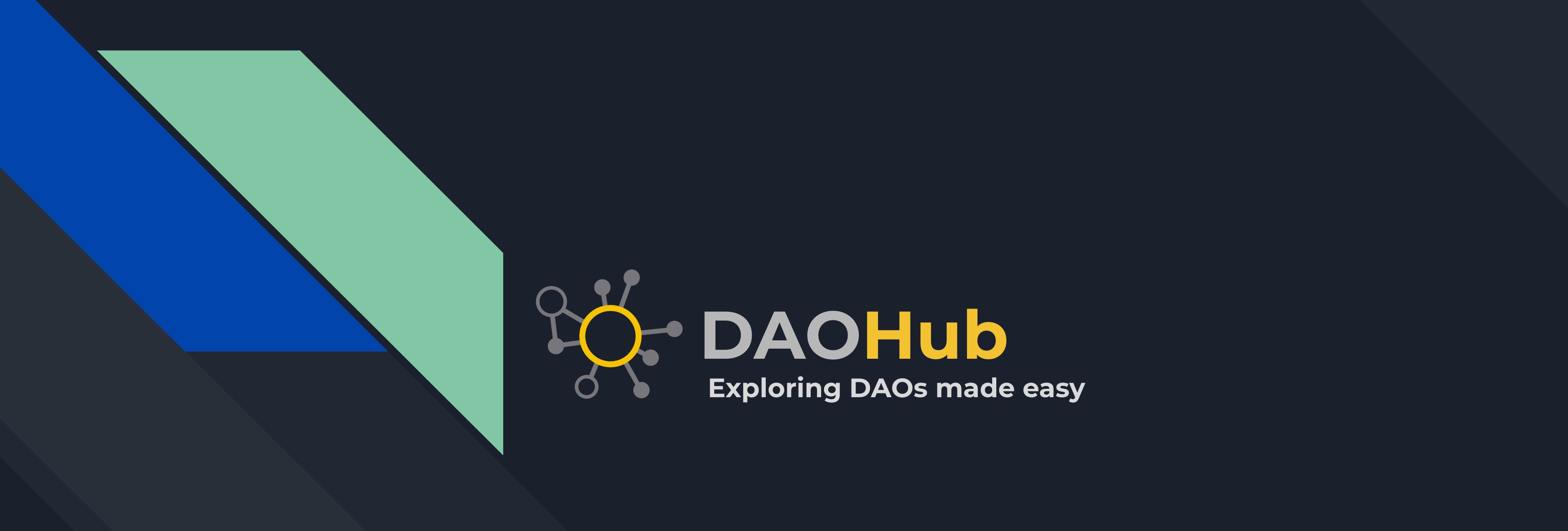 DAOHub banner