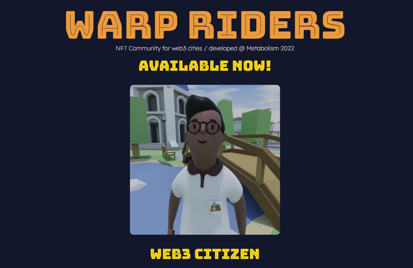 Warp Riders banner