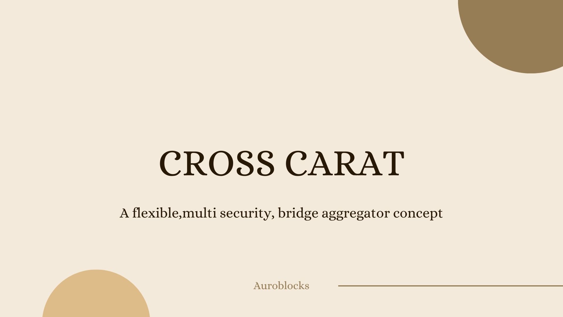 CrossCarat banner