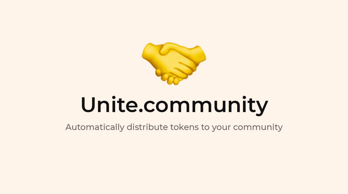 Unite.community banner