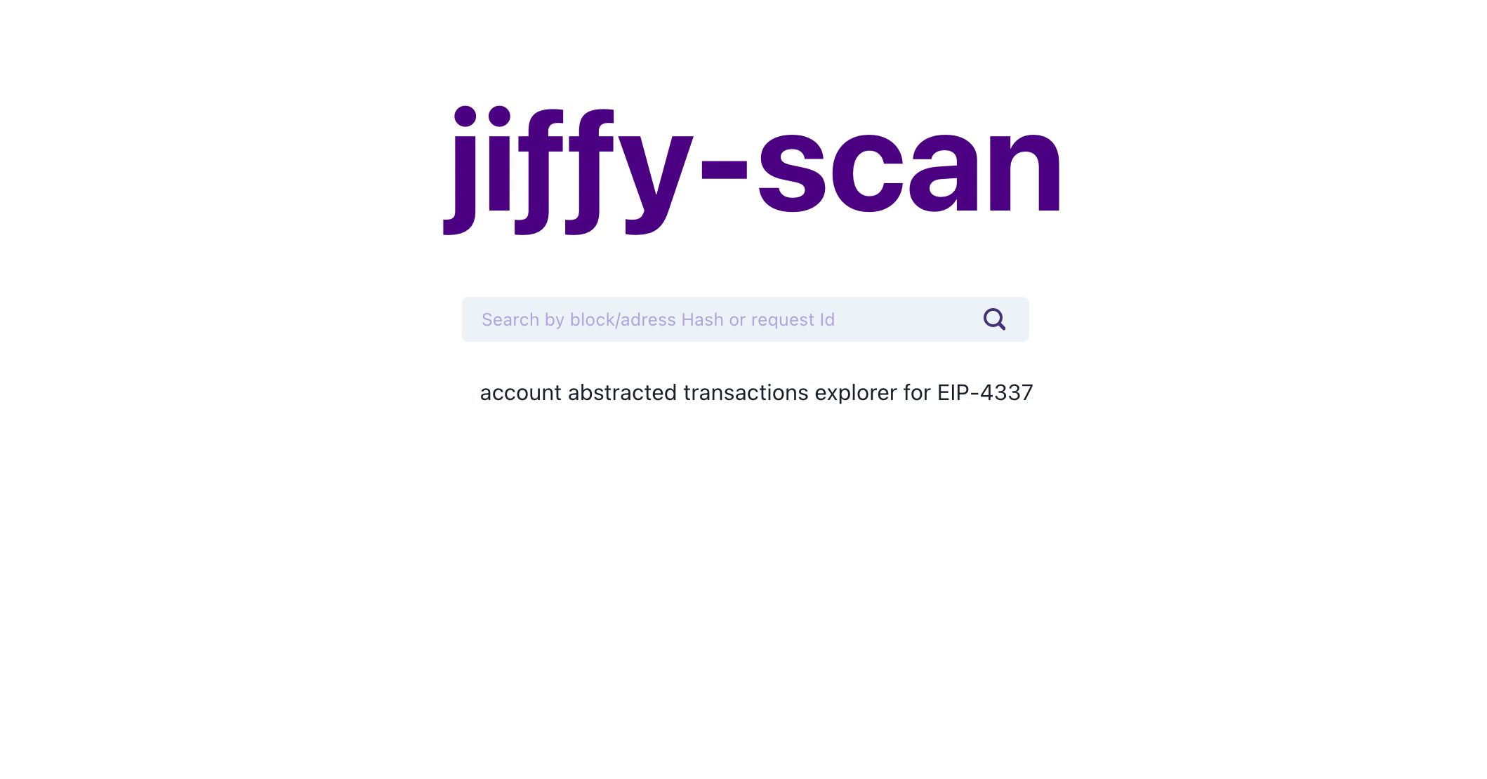 Jiffy-scan banner