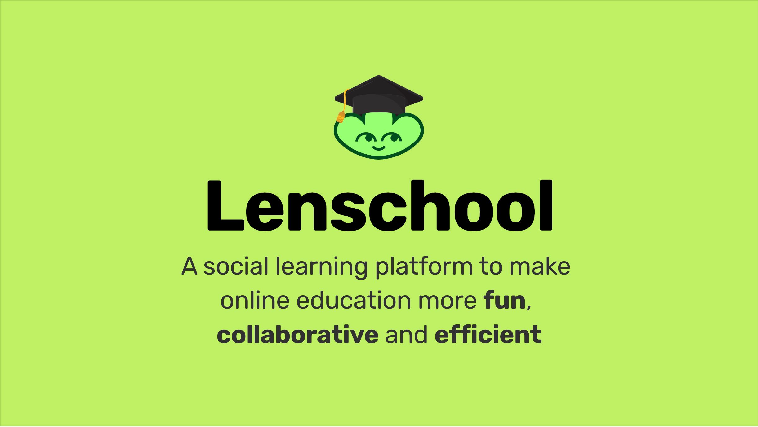 Lenschool banner