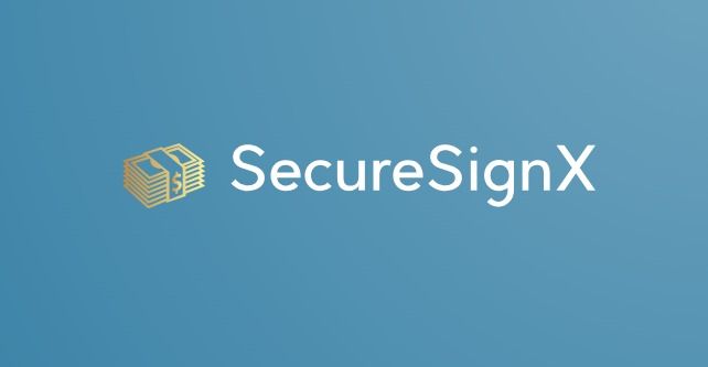 SecureSignX banner