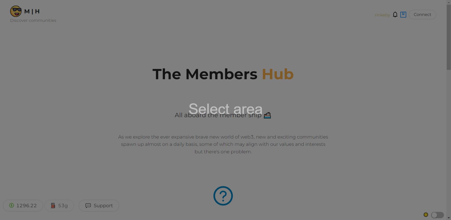 MembersHub banner