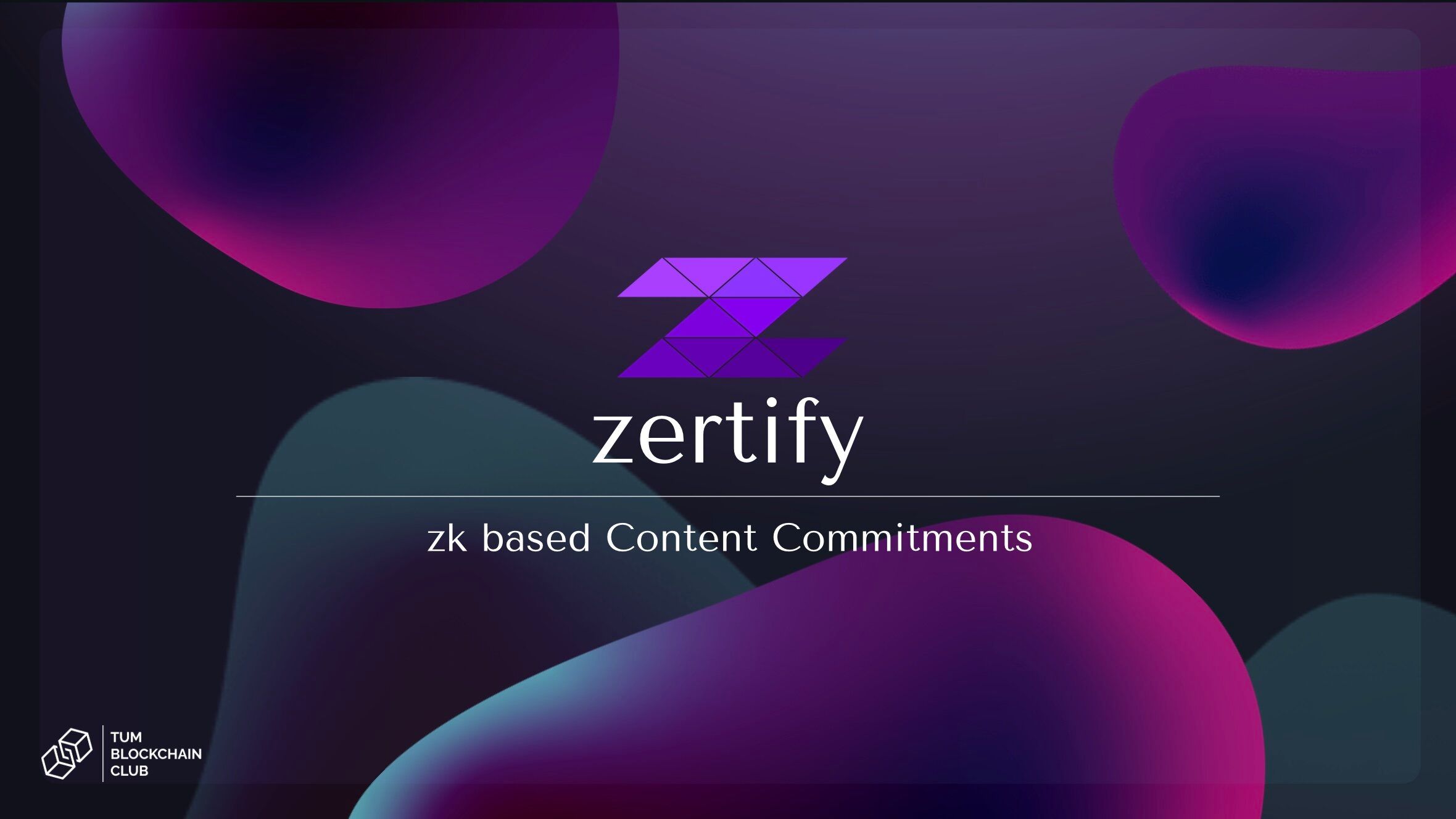 Zertify banner