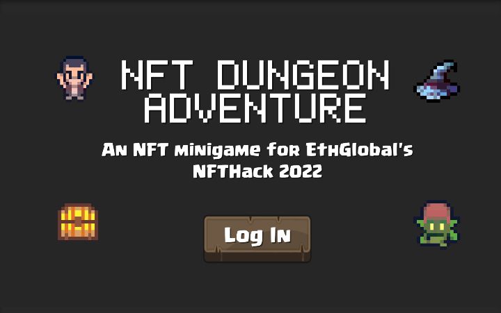 NFT Dungeon Adventure banner