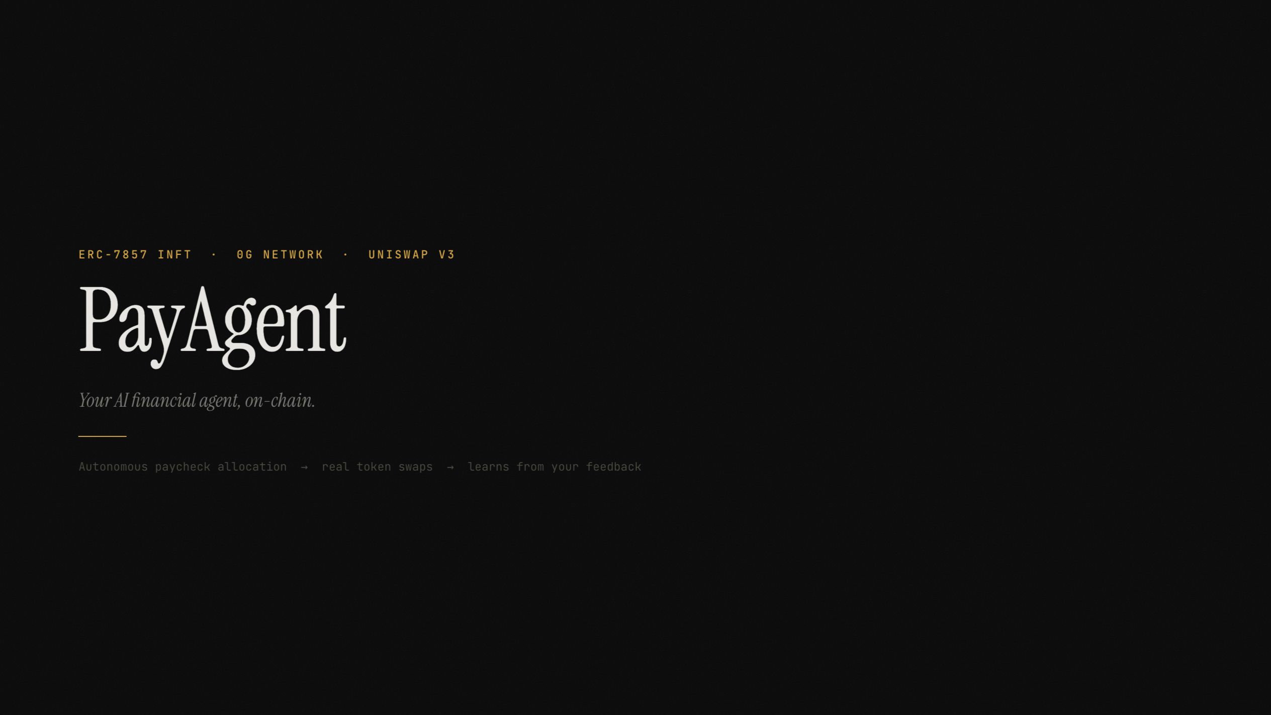 Zer0x PayAgent banner