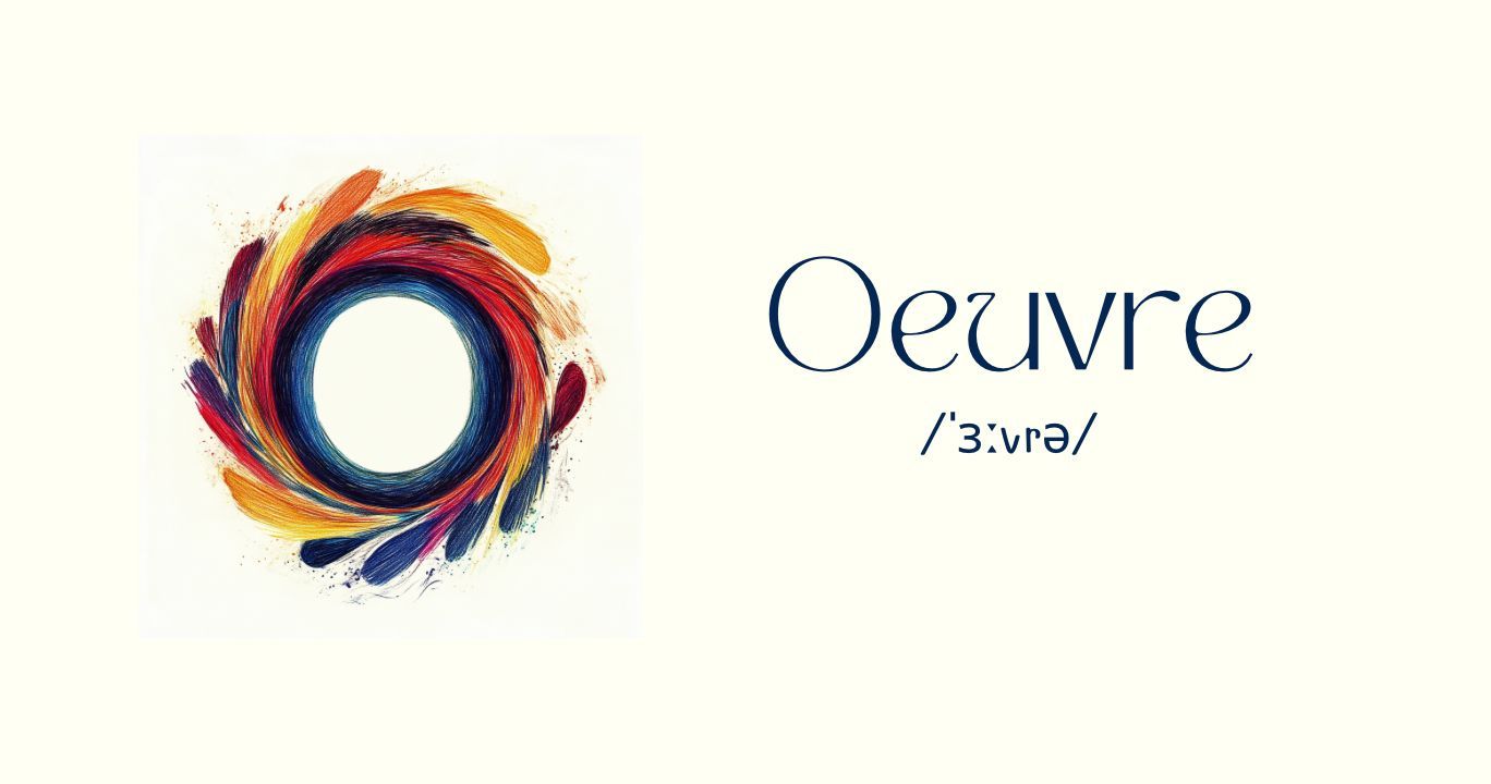 Oeuvre banner