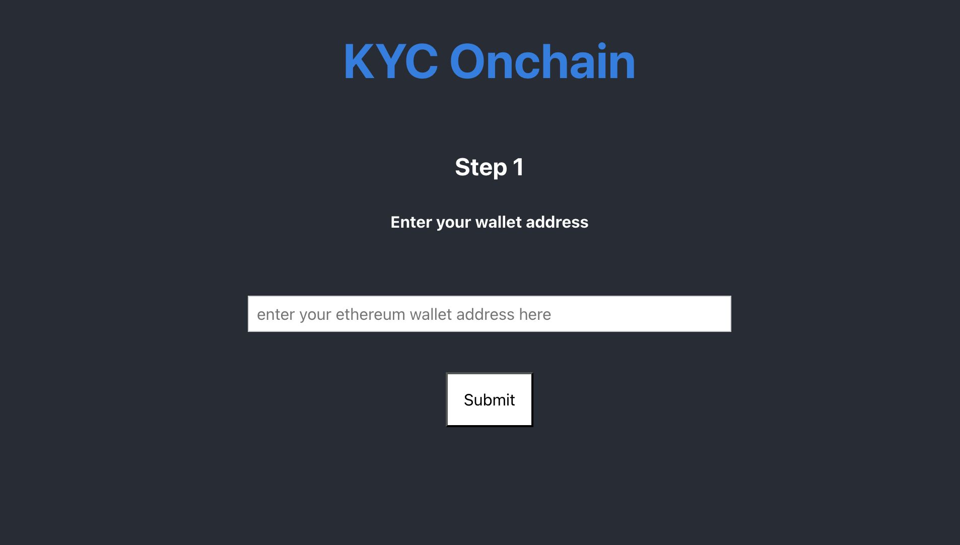 kyc-onchain banner