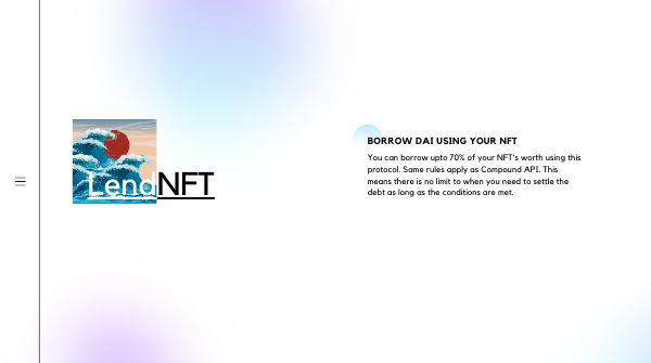 LendNFT banner