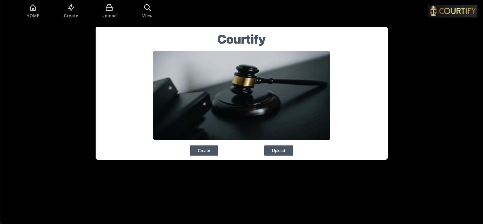 Courtify banner