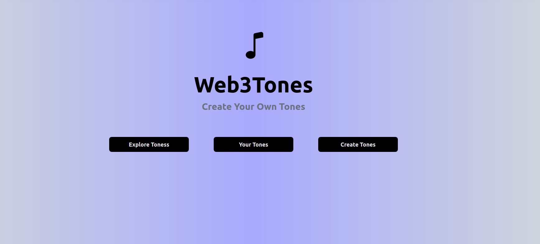 Web3Tones banner