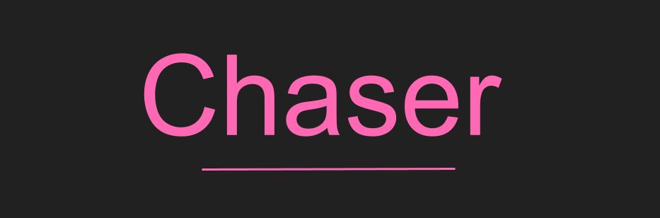 Chaser banner