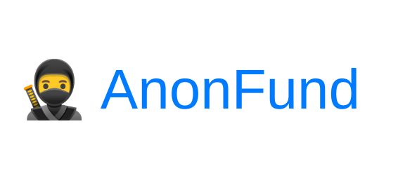 AnonFund banner