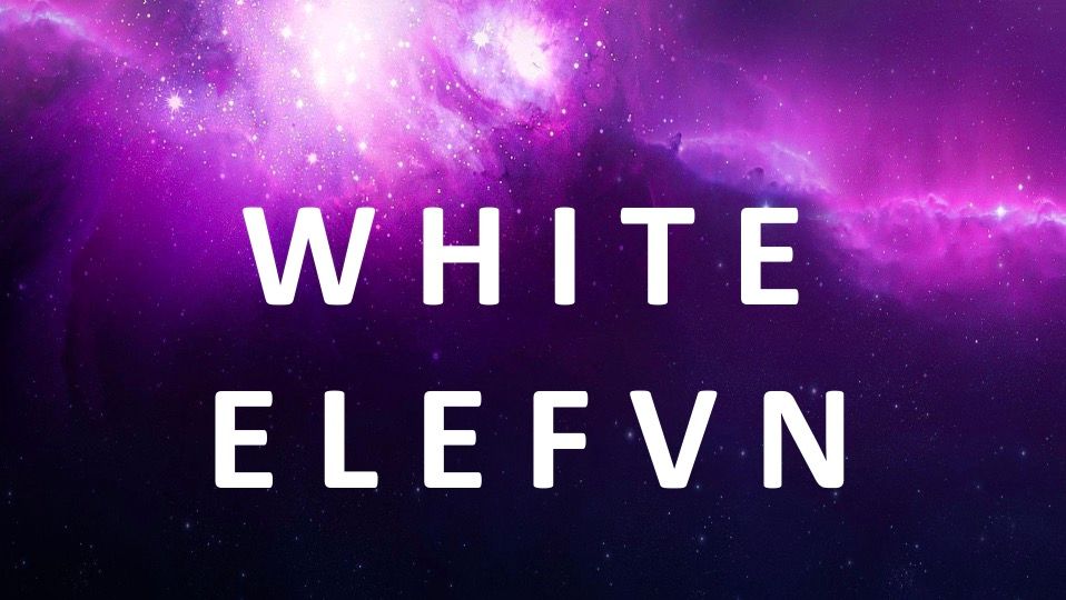 White Elefun banner