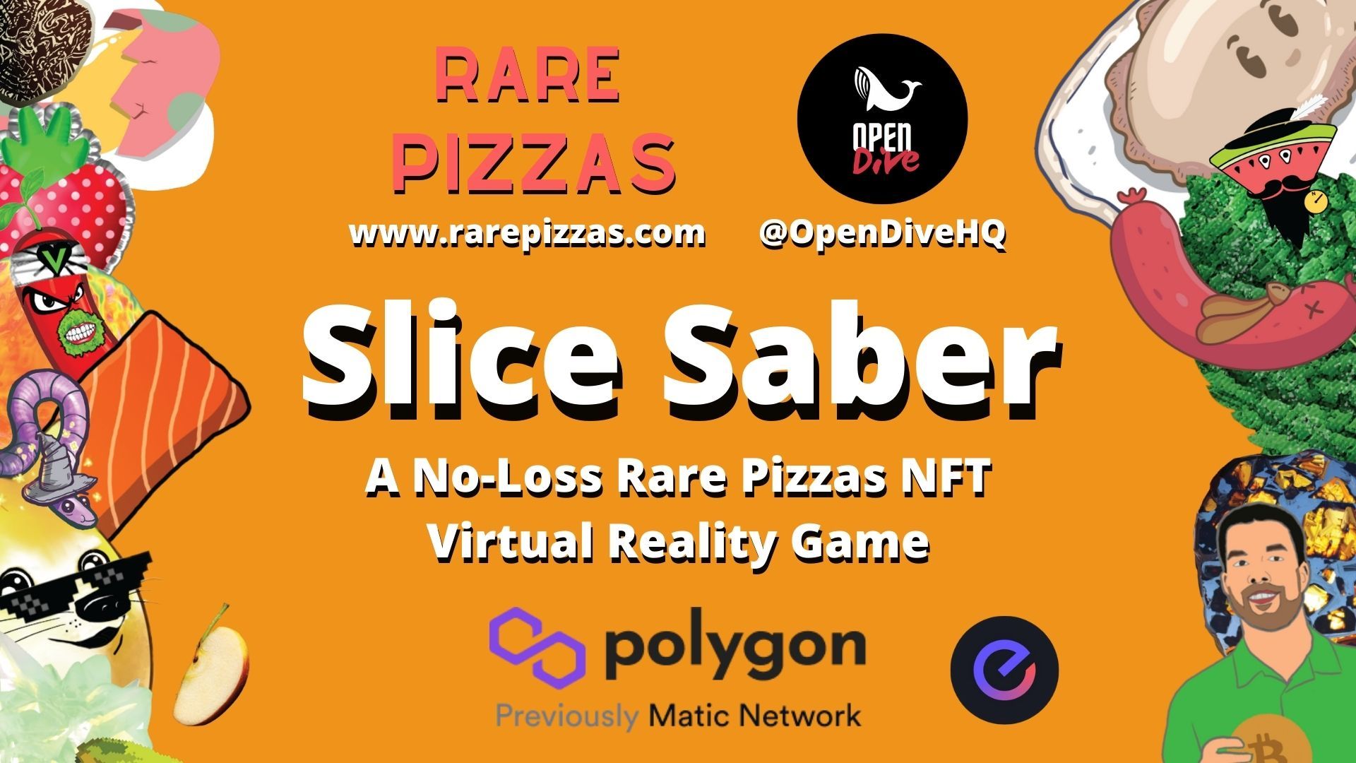 RarePizzas: Slice Saber in VR banner