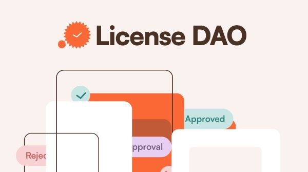 License DAO banner