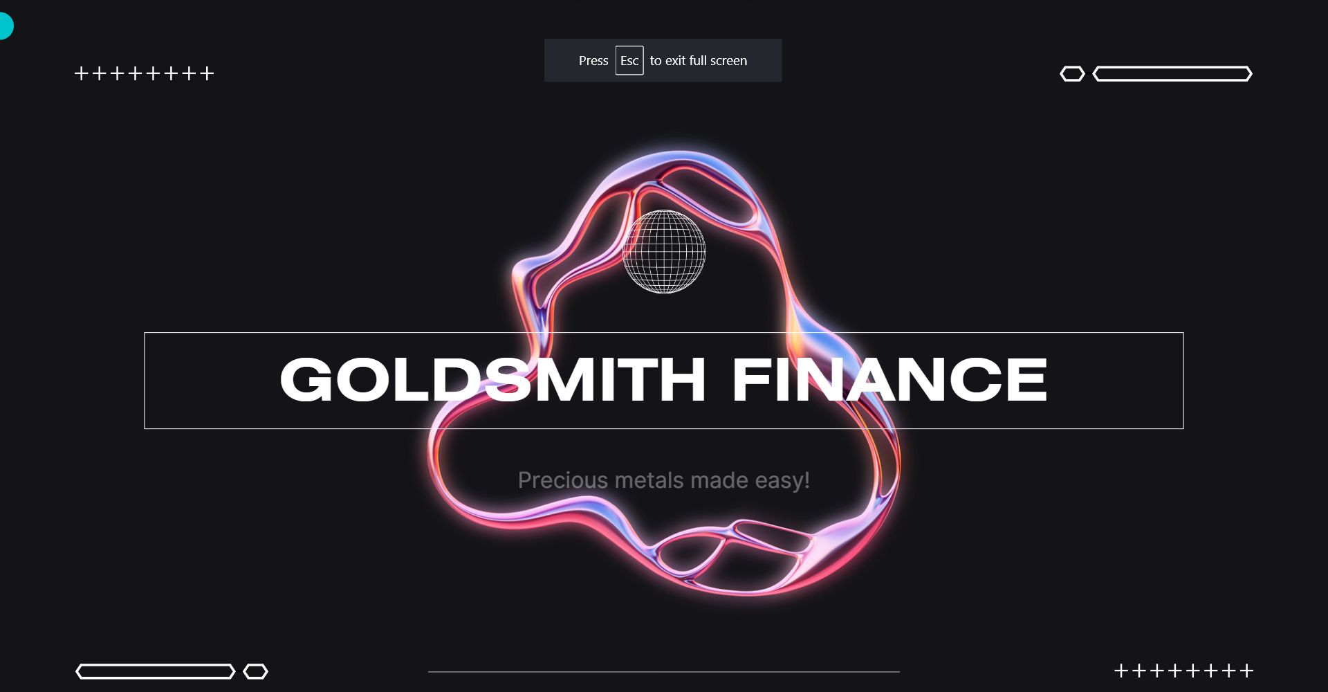 GoldSmith Finance banner