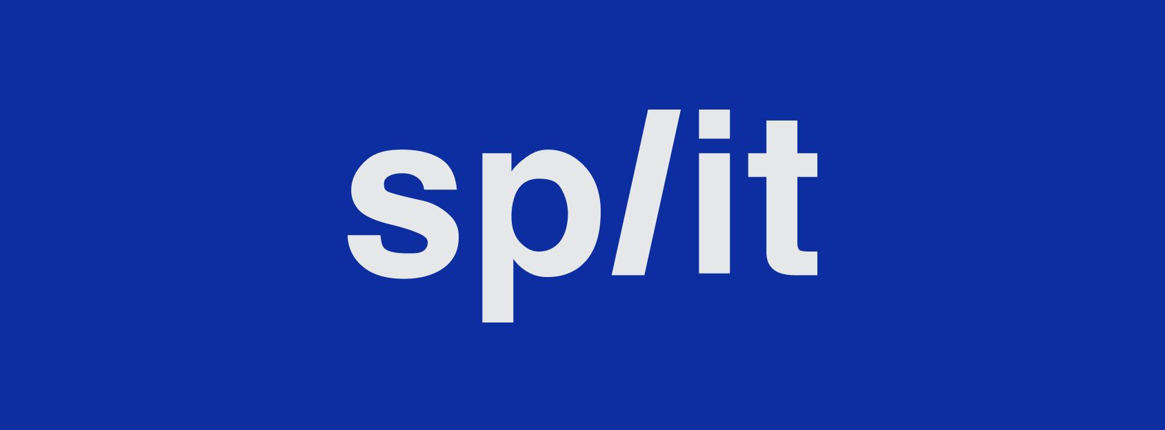 Split banner