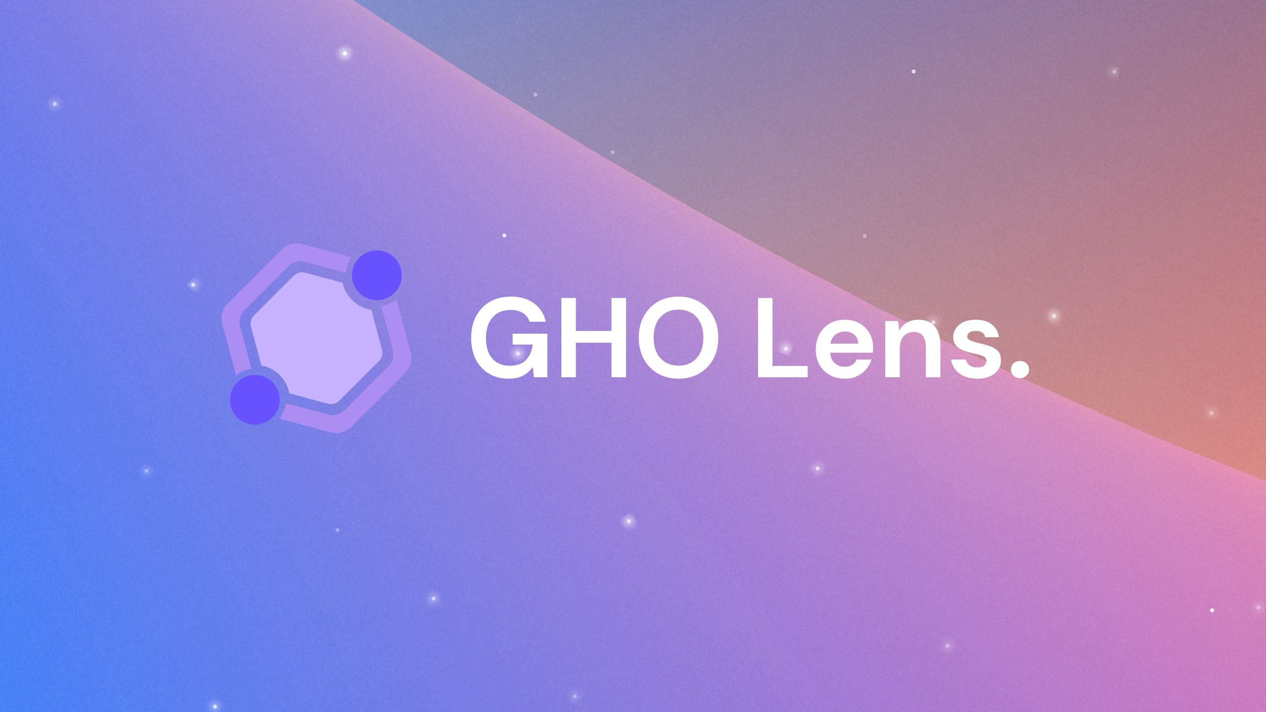 GHO Lens banner