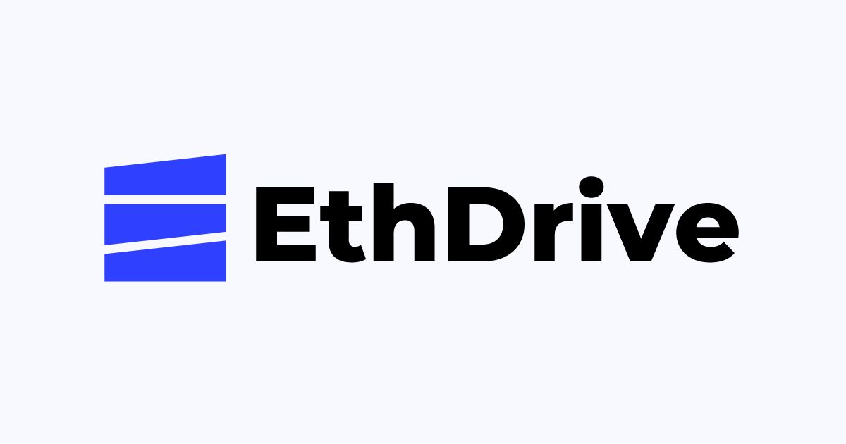 EthDrive banner