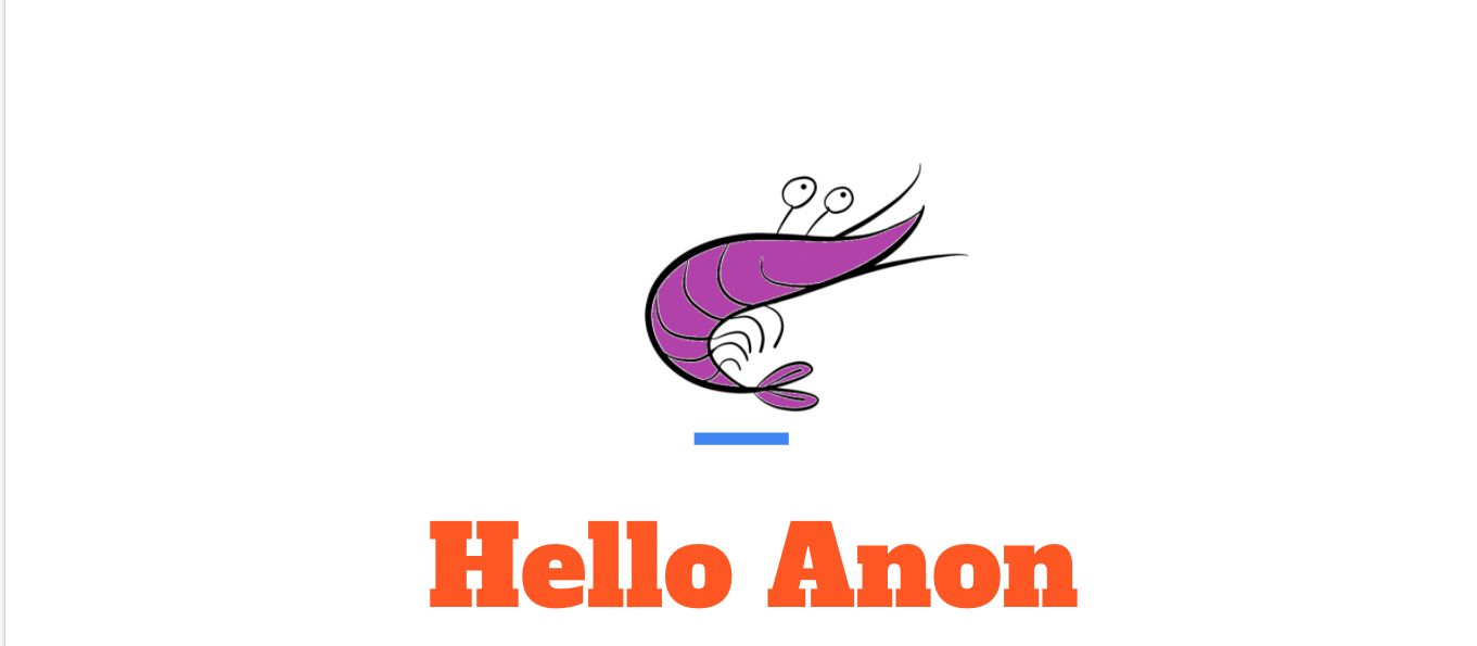 Hello Anon banner