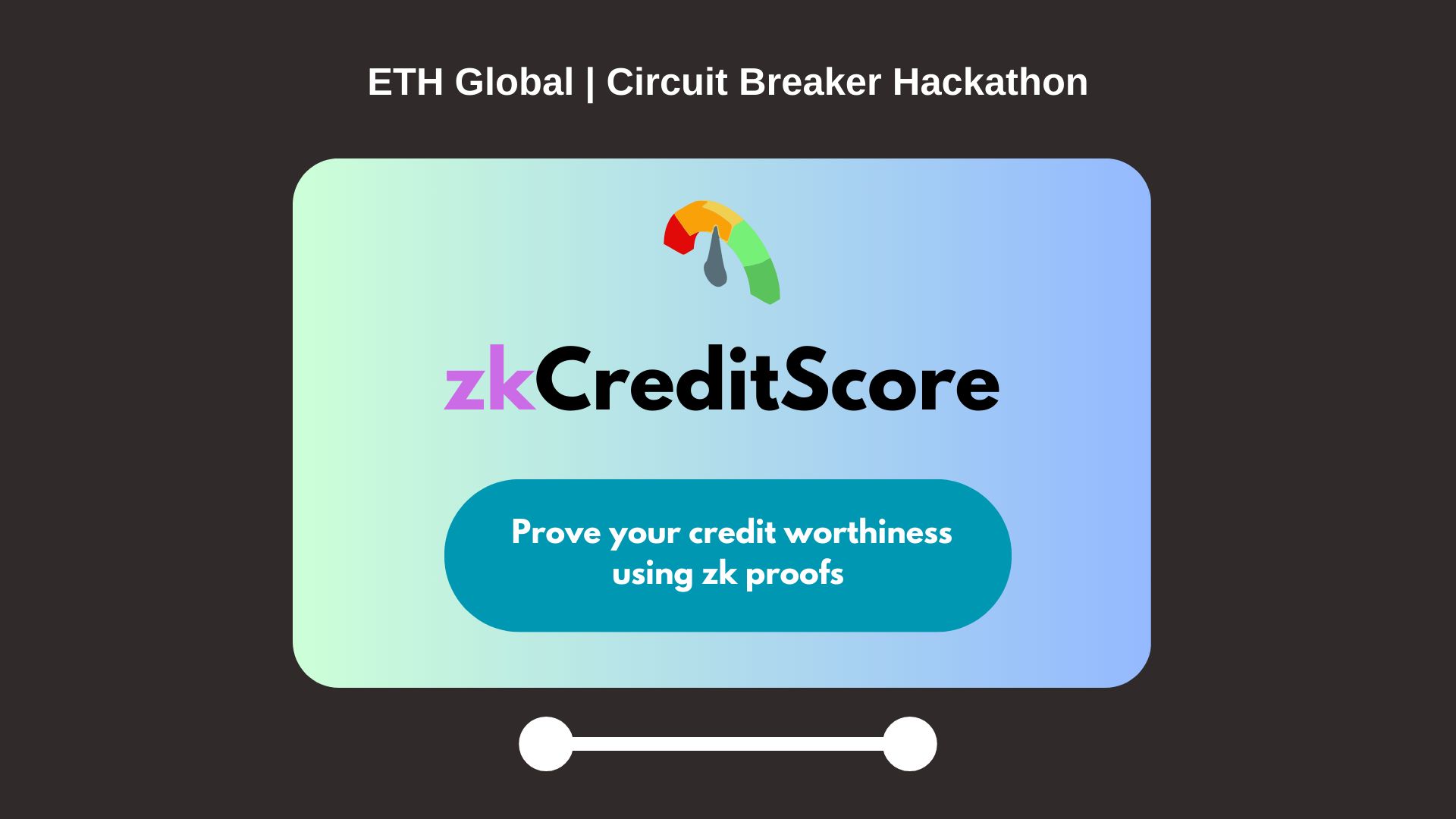 zkCreditScore banner