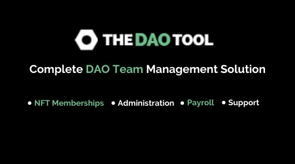 The DAO Tool banner