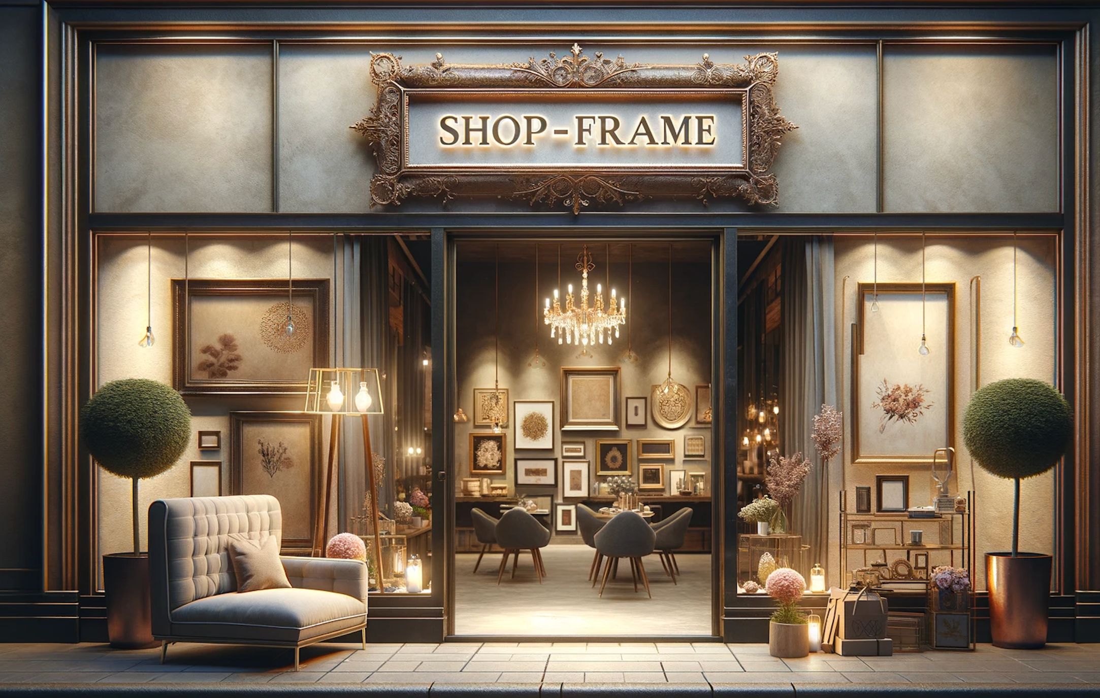 ShopFrame banner