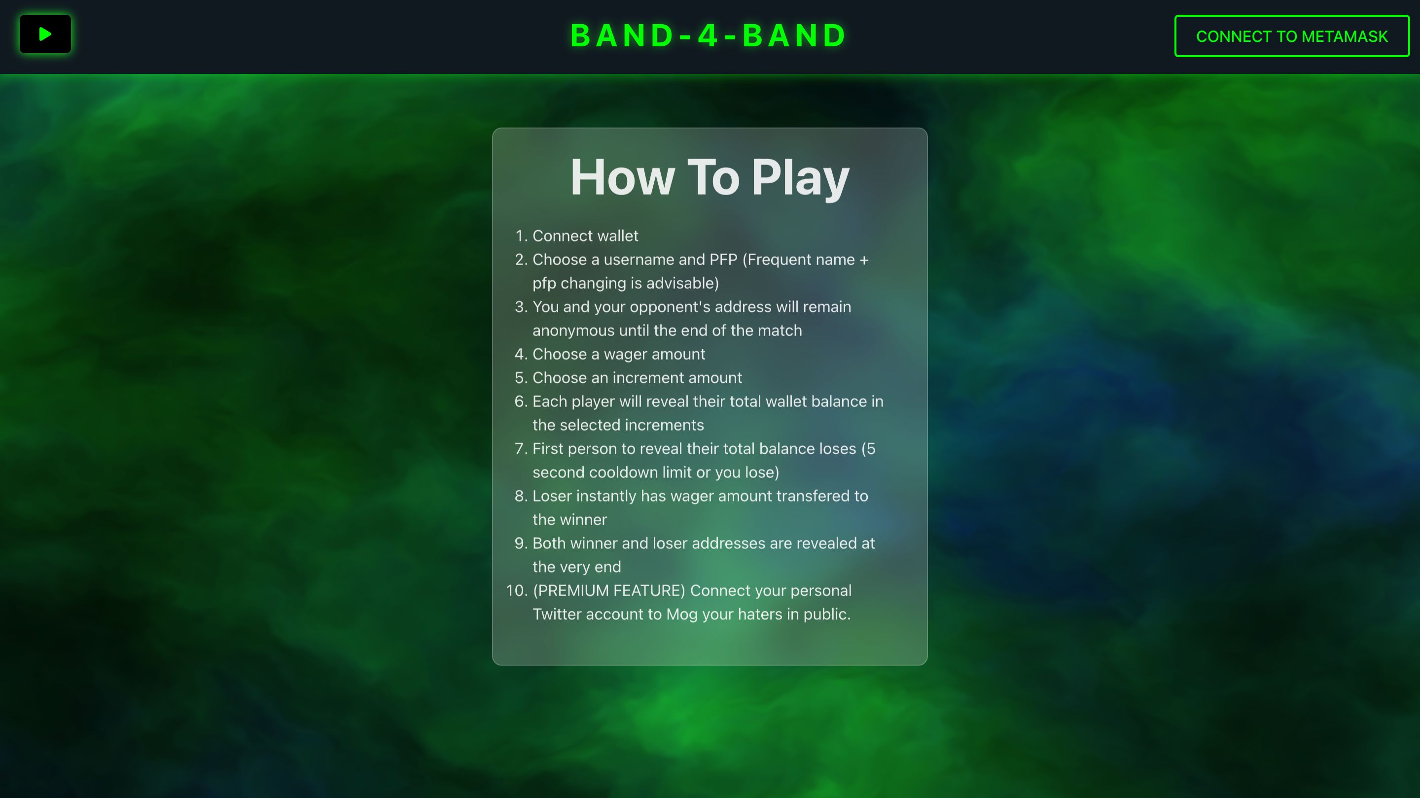 Band4Band banner