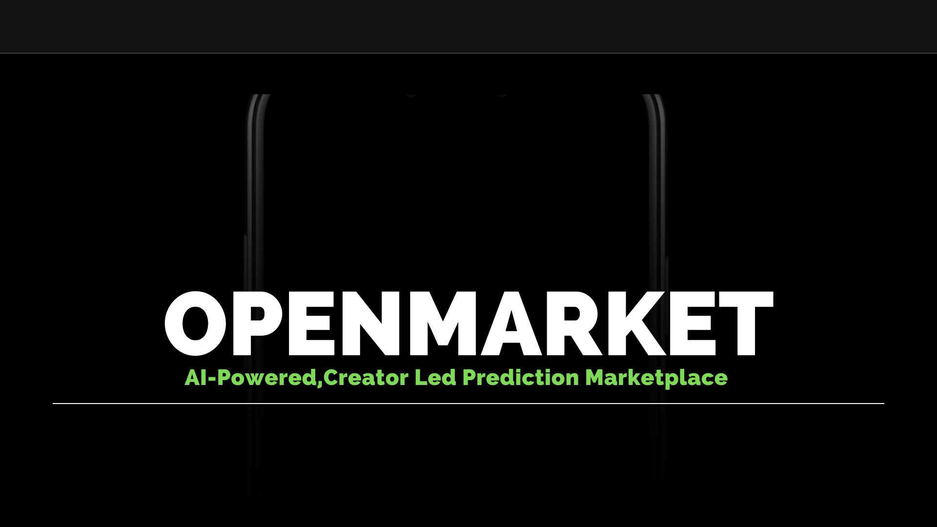 OpenMarket banner