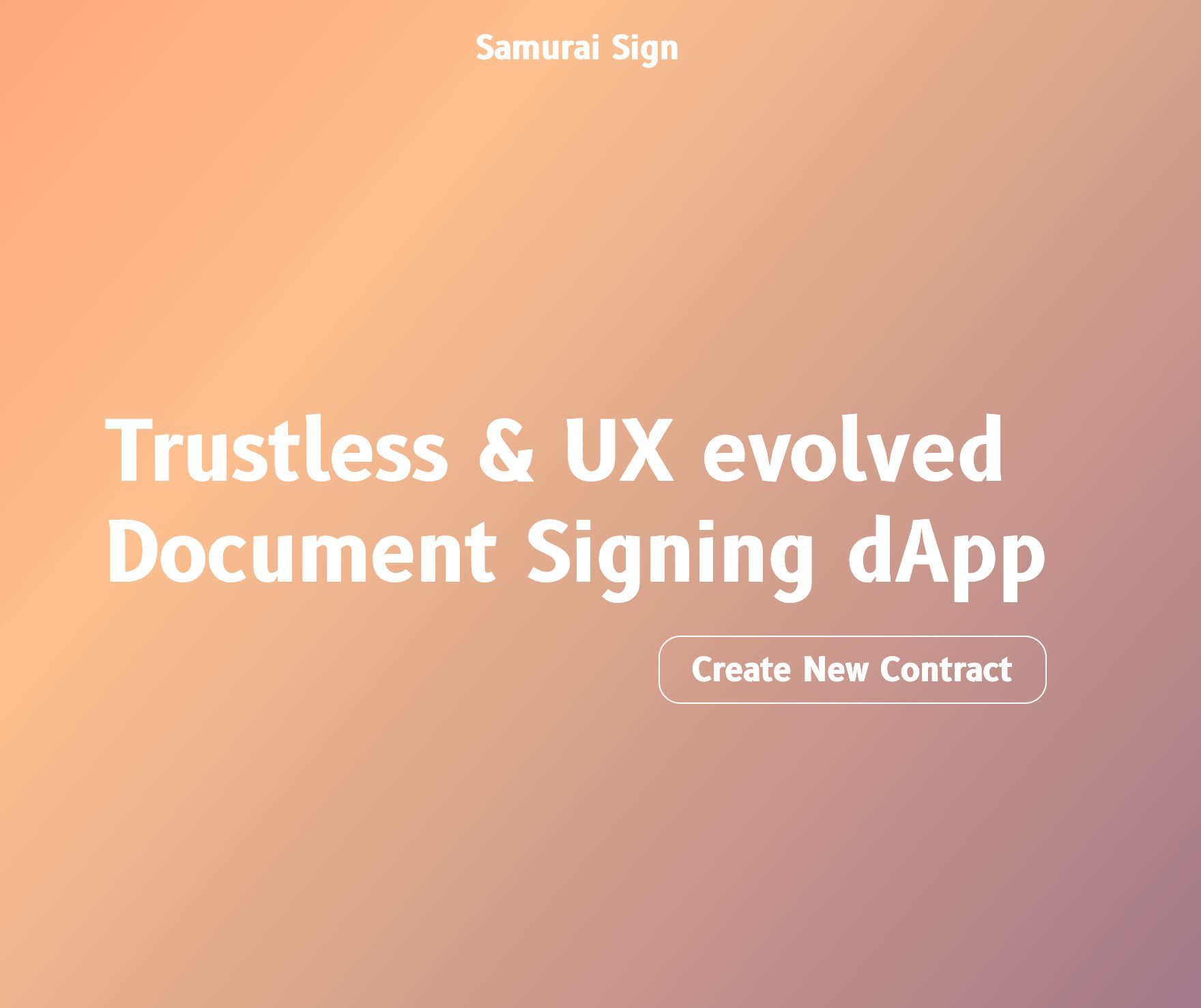 SamuraiDocuSign banner