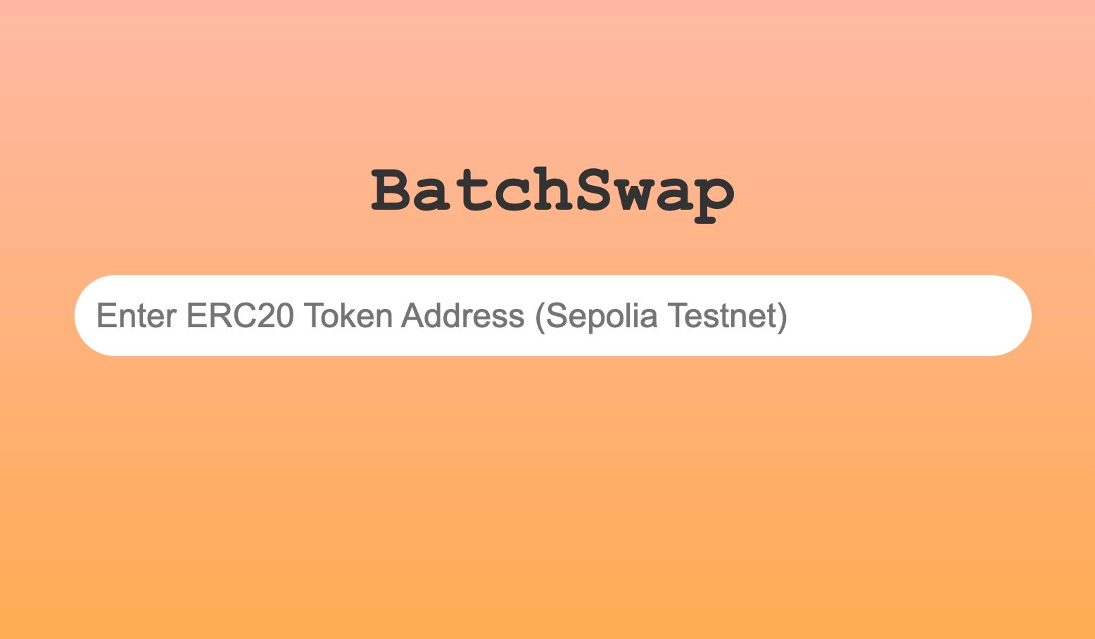 BatchSwap banner