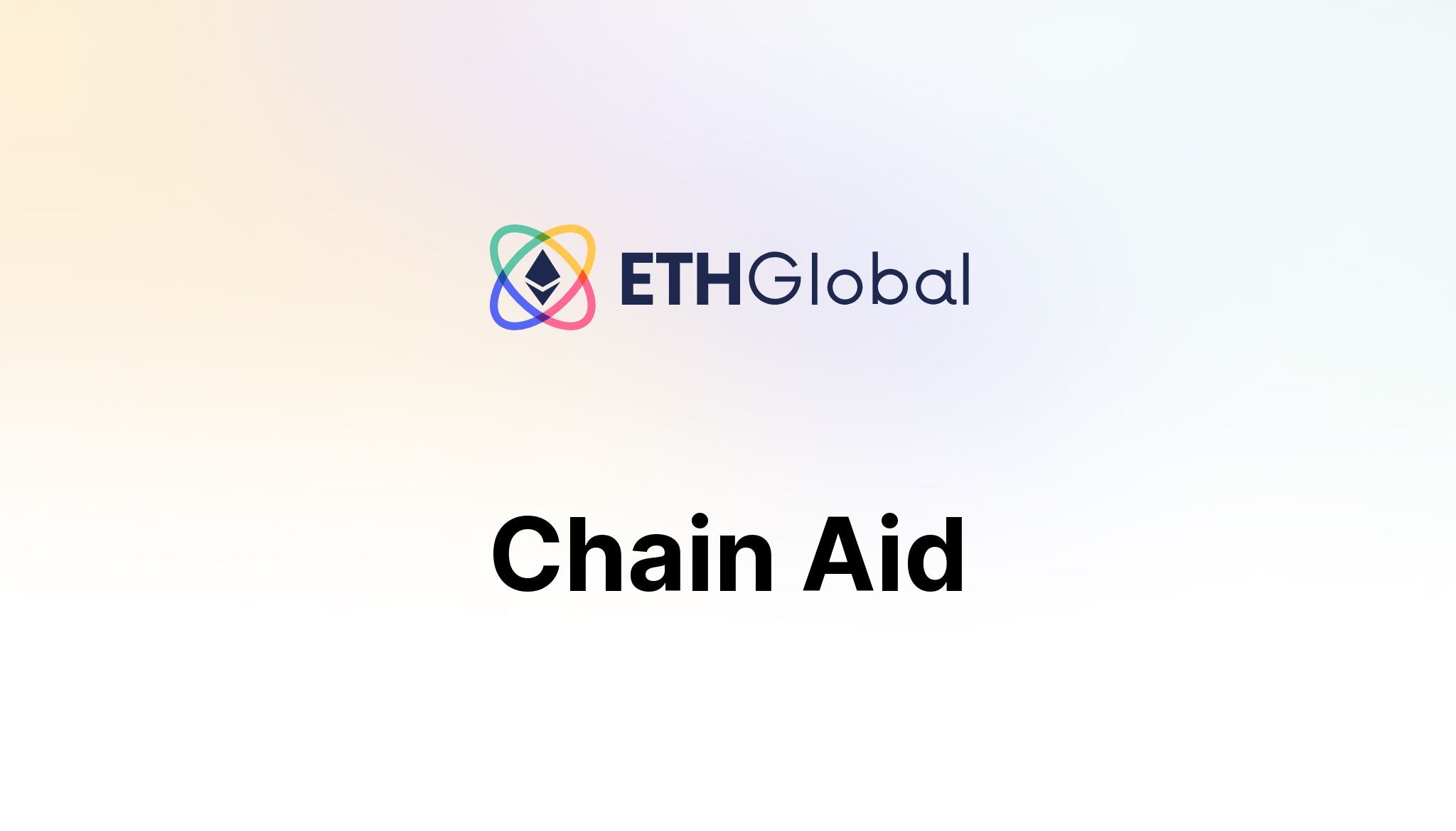 Chain Aid banner