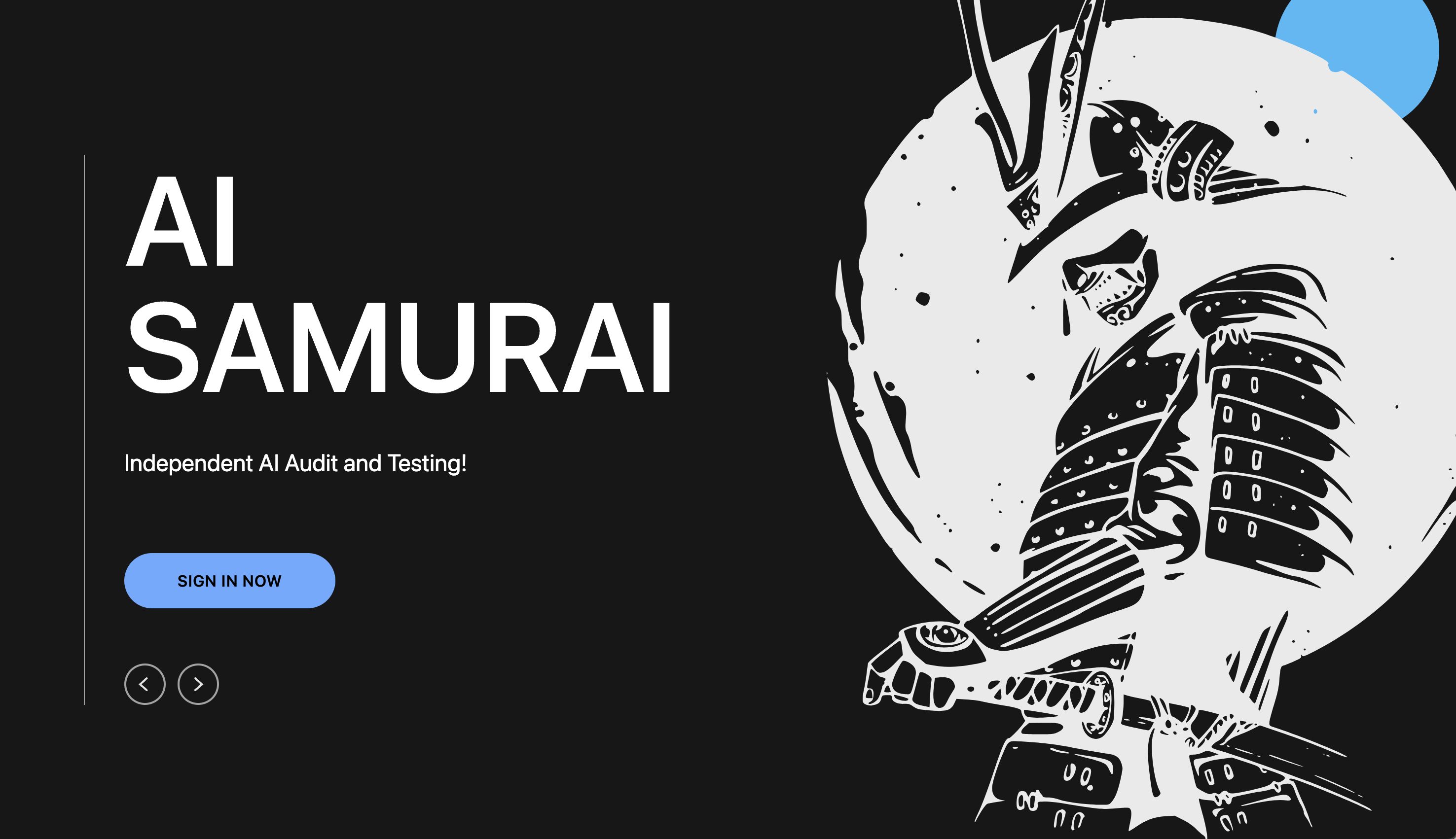 AI Samurai banner