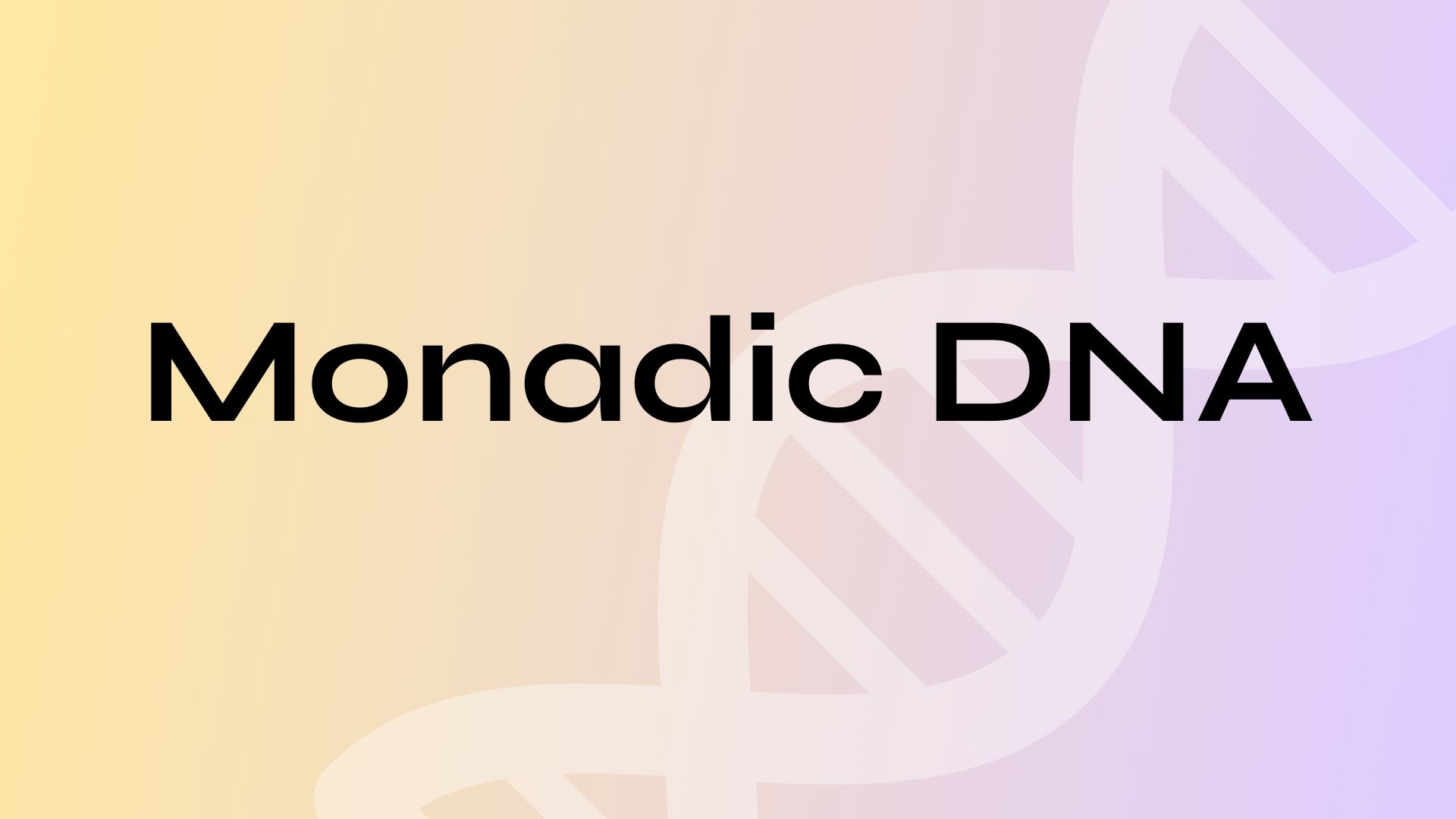 Monadic DNA banner