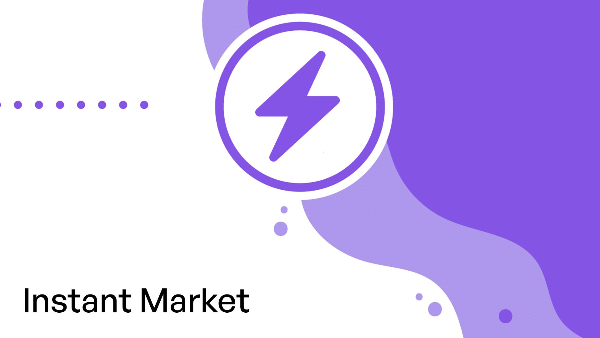 Instant Market banner