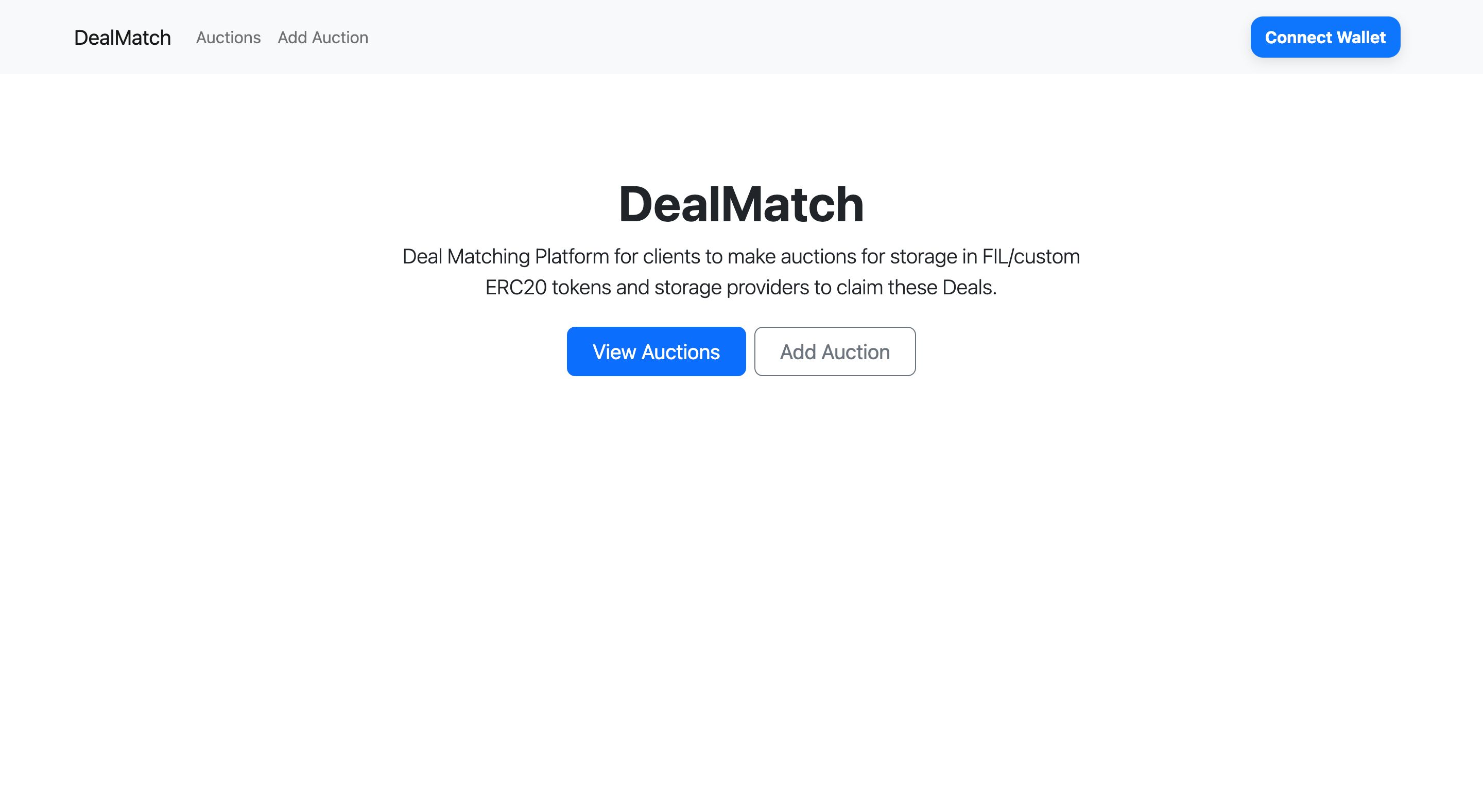 Dealmatch banner