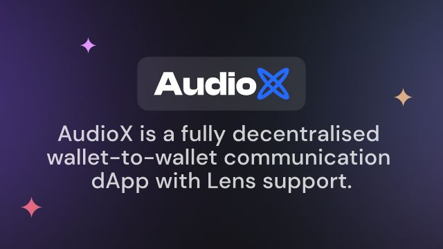 AudioX banner