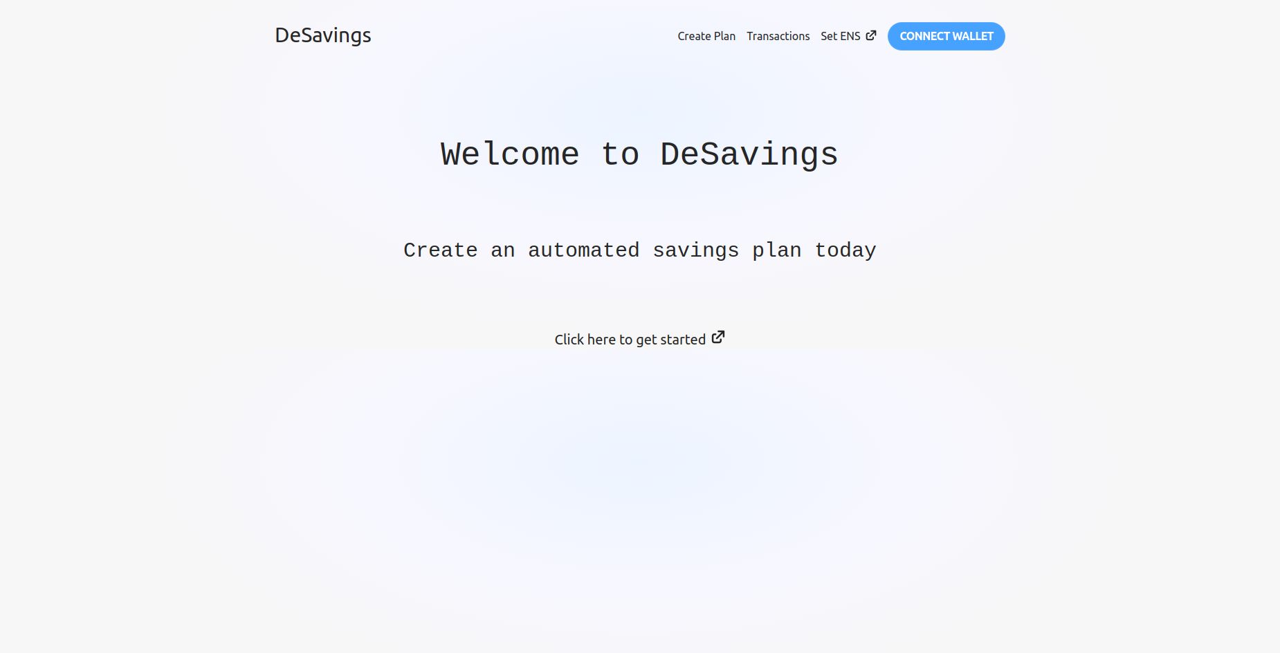 DeSavings banner