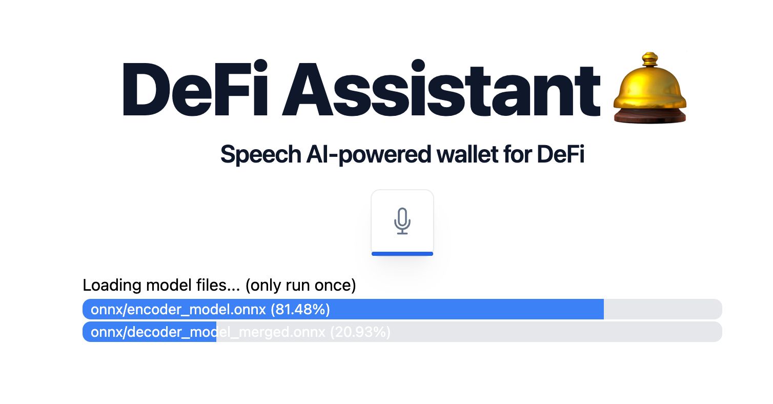 Defi Assistant banner