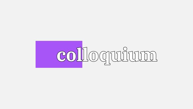 colloquium banner