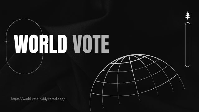 WorldVote banner