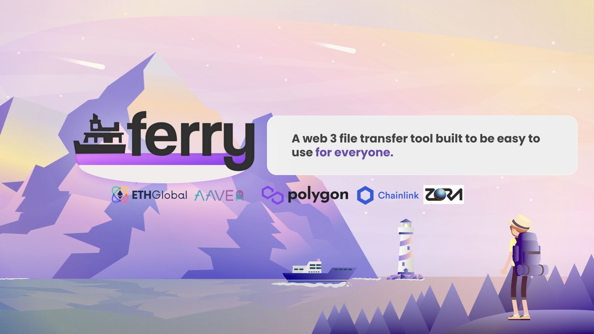 Ferry banner