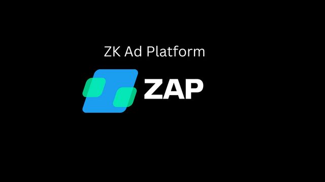 ZAP (ZK Ad Platform) banner